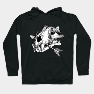 Tiger skull Hoodie